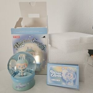 Big Into Energy Labubu Light Up Snow Globe & Night Light - HOPE